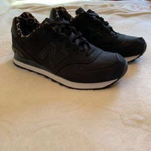 Black New Balance sneakers
